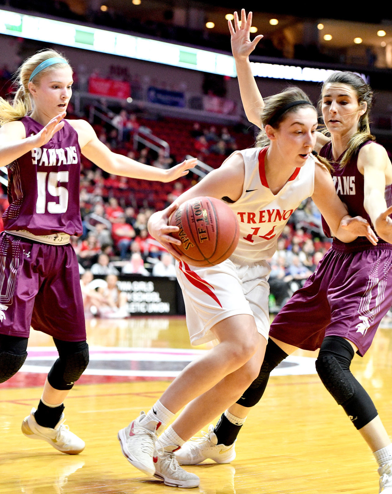 Grundy Center vs Treynor state basketball